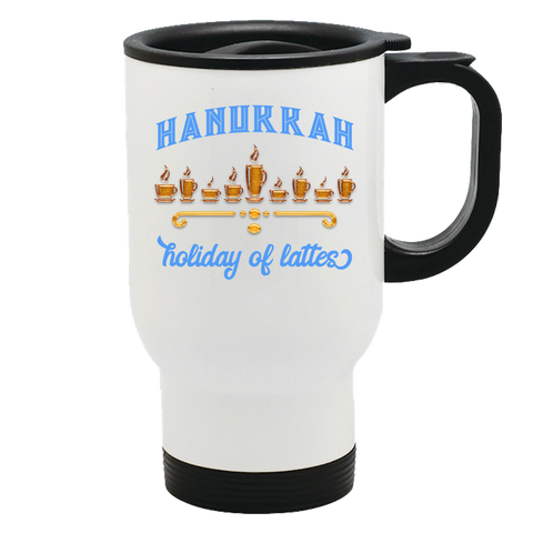 hanukkah gift travel thermal mug