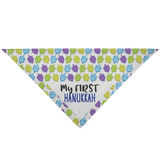 My First Hanukkah Pet Bandana