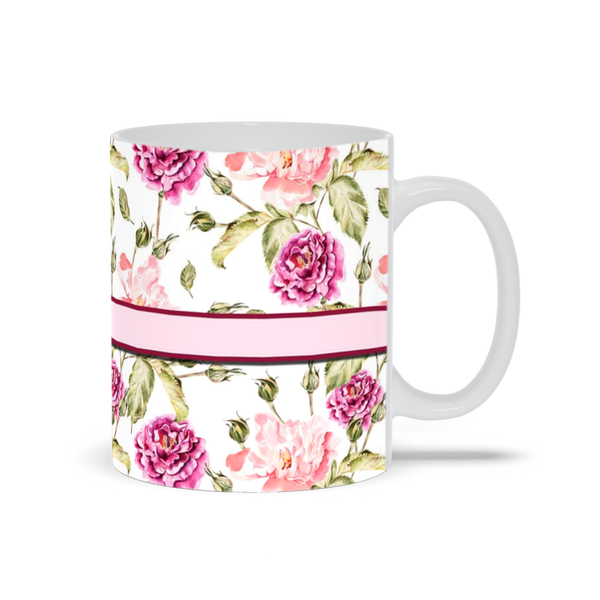 We Love Savta Floral Jewish Grandmother Gift Mug