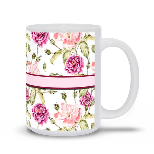 We Love Savta Floral Jewish Grandmother Gift Mug