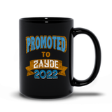 Promoted To Zayde 2022 Jewish Grandfather Mug