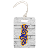 personalized grafitti luggage tag