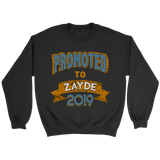 Promoted To Zayde 2019 Sweatshirt or t-Shirt