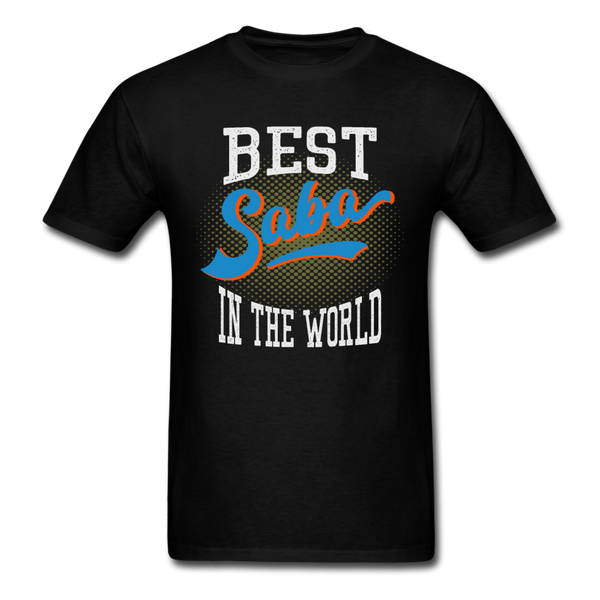 Best Saba in The World Jewish Grandfather T-shirt - black