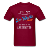 Men's T-Shirt - burgundy