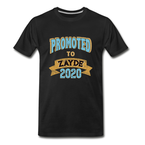 Promoted To Zayde 2020 T-shirt - black