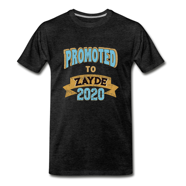 Promoted To Zayde 2020 T-shirt - charcoal gray