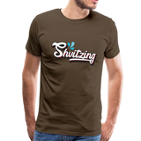 Shvitzing Funny Yiddish Premium T-shirt - noble brown