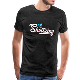 Shvitzing Funny Yiddish Premium T-shirt - charcoal gray