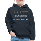 Team Hanukkah Chanukah Kids‘ Hoodie - navy