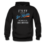 It's My Bar Mitzvah 2021 an None Of You Are Invited Hoodie - black