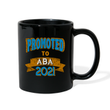 Promoted To Aba 2021 New Jewish Dad Gift Mug - black