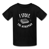 I Stole The Afikoman Kids' T-Shirt - black
