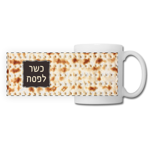 כשר לפסח Hebrew Print mug - white