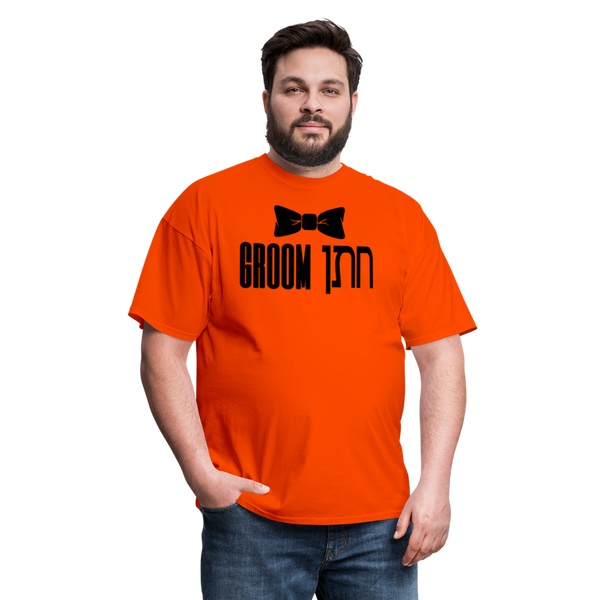 Jewish Groom Classic T-Shirt - orange