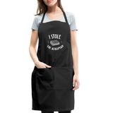 I Stole The Afikoman Apron - black