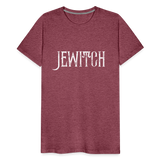 Jewitch Unisex Premium T-Shirt - heather burgundy