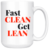 Fast Lean Get Clean Mug