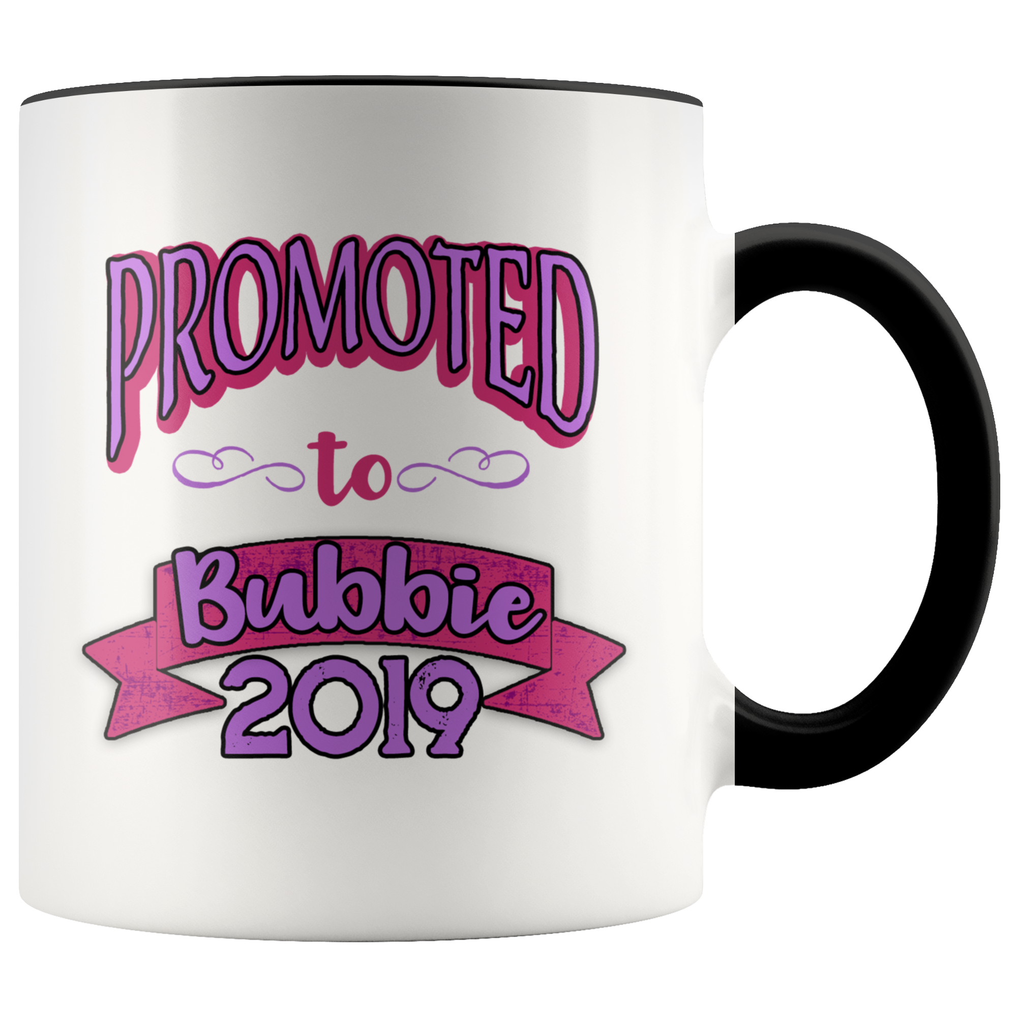 promoted to bubbie 2019 gift mug