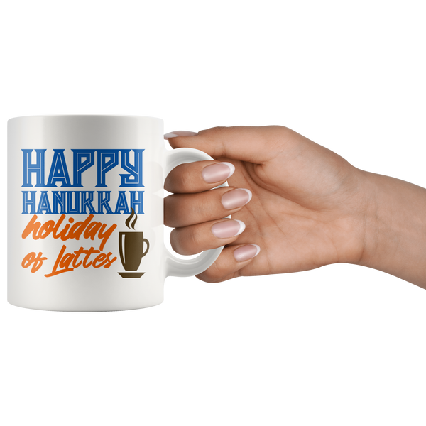 holiday of lattes mug