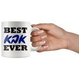 Best Father Aba Ever Mug with Hebrew